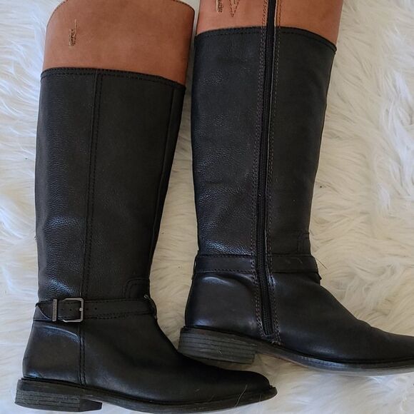 Gianni Bini Leather Riding Boots - Picture 7 of 11